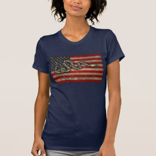 Camiseta Junte-se, ou morra-se - bandeira