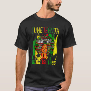 Camiseta Juntede Melanin Black Women Natural Hair A