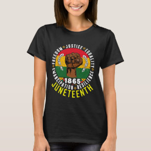 Camiseta Juntee Tee For Men Black Freedom Celebration J