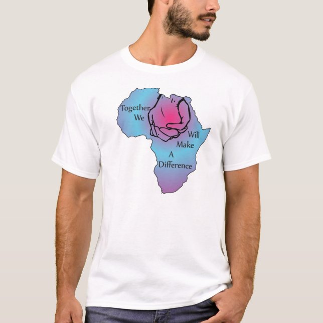 Camiseta Junto nós faremos uma diferença (Frente)