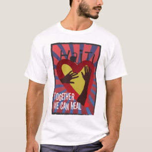 Camiseta Junto nós podemos curar - o apoio Haiti