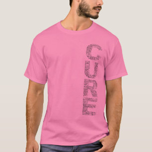 Camiseta Junto nós podemos encontrar uma cura (o texto