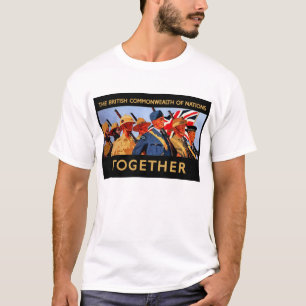Camiseta Juntos ~ Comunidade Britânica das Nações