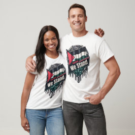 Camiseta Juntos, Defendemos A Palestina