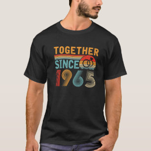 Camiseta Juntos Desde 1965, Estilo Retro, 56ª Anniv De Cas