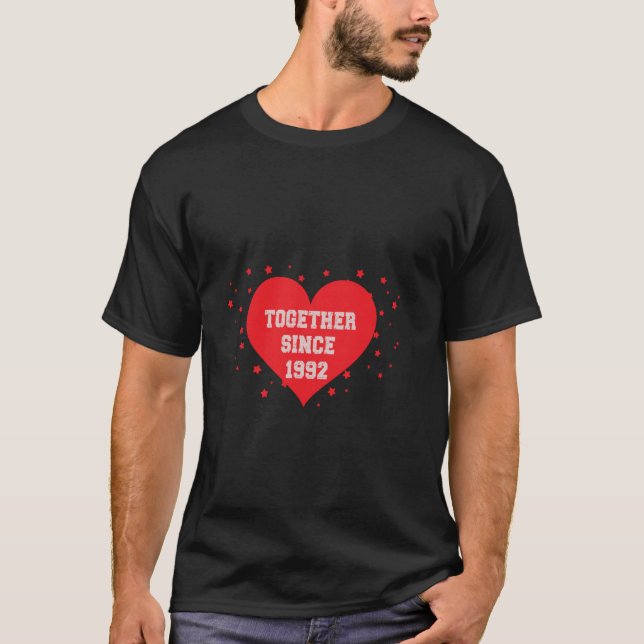 Camiseta Juntos Desde 1992 (Frente)