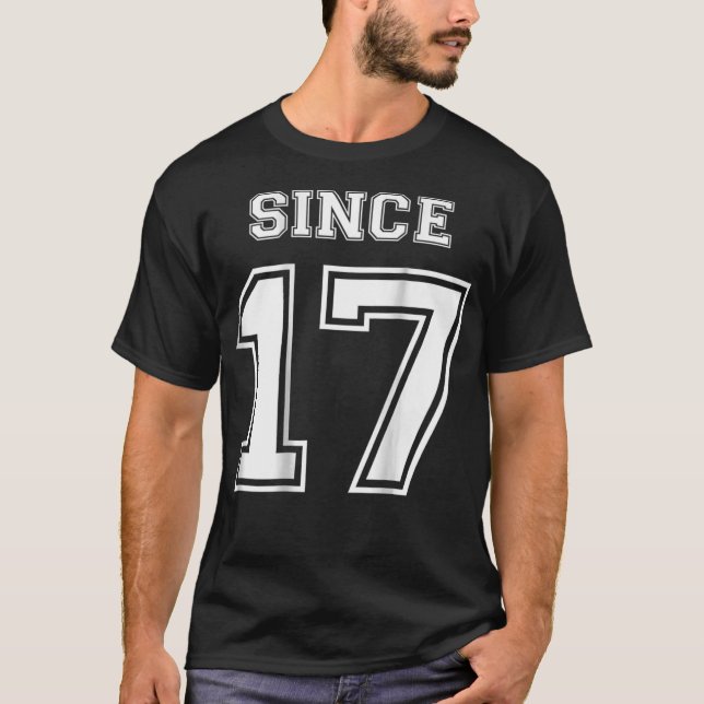 Camiseta Juntos Desde 2017 Correspondente ao Casal (Frente)