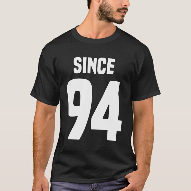 Camiseta Juntos desde o aniversário (Frente)