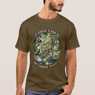 Camiseta Juntos, escolhemos a paz