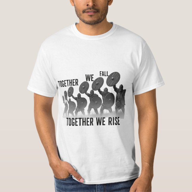 Camiseta Juntos Levantamos - Unidade Viável (Frente)