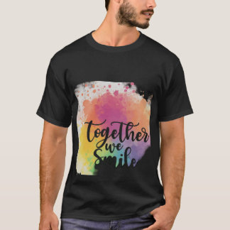 Camiseta Juntos Nós Sorrimos