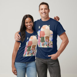 Camiseta Juntos, Para Sempre