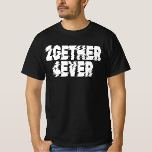 Camiseta juntos para sempre