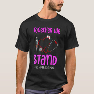 Camiseta Juntos, Representamos Um Milhão Nacional De Enferm