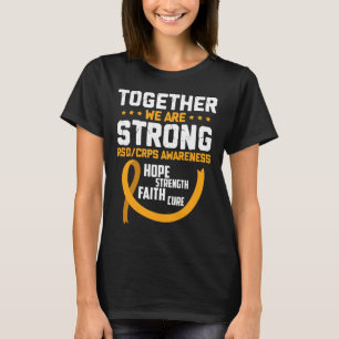 Camiseta Juntos somos fortes conscientização dos Rsdcrps