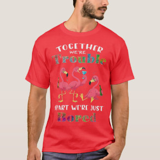 Camiseta Juntos um Problema, Separados Entediados