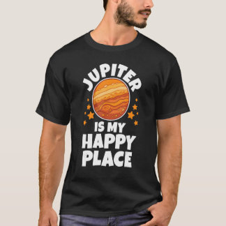 Camiseta Jupiter Astronauta Astronomia do Sistema Solar Kid