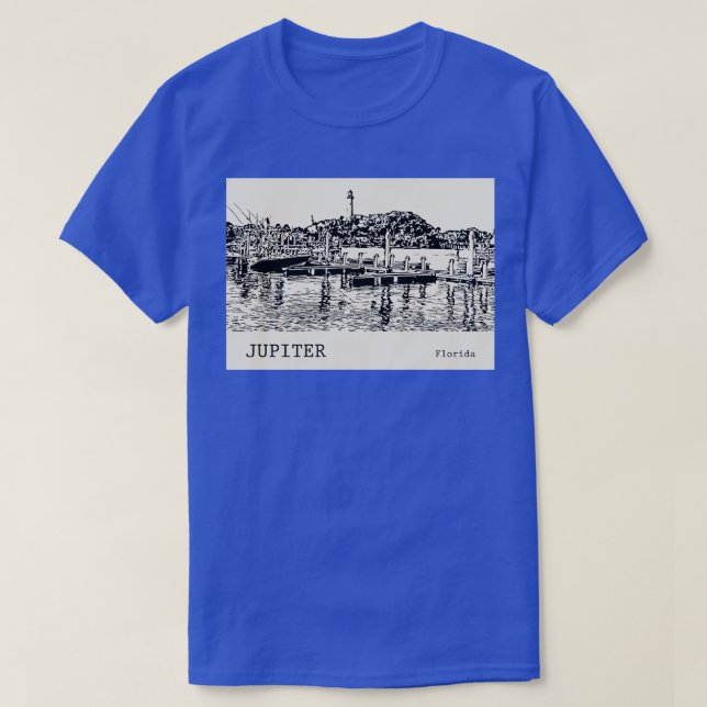 Camiseta Jupiter Florida TShirt 1 (Frente do Design)