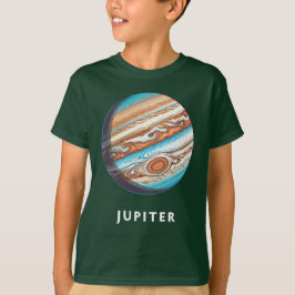 Camiseta Júpiter / Júpiter - Camisa-T Planeta Clássica