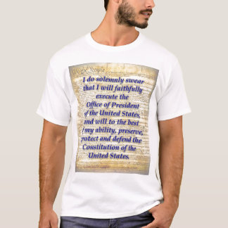 Camiseta Juramento de tomada de posse