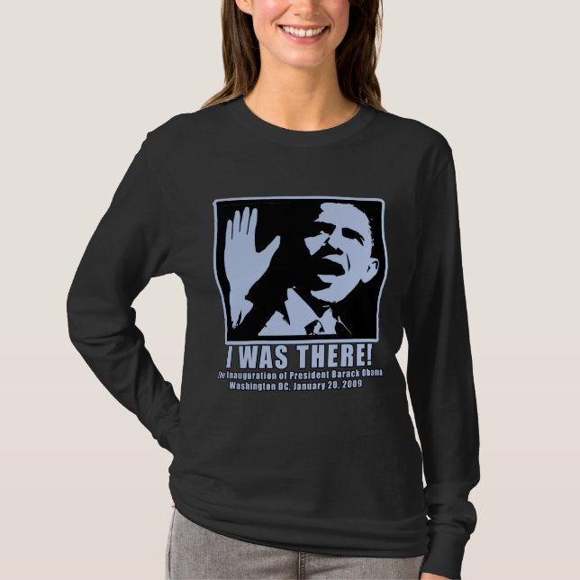 Camiseta Juramento de tomada de posse de Barack Obama (Frente)
