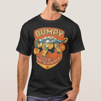 Camiseta Jurassic World Camp Cretaceous Bumpy O Anquilossau