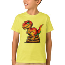Jurássico Larga O T-Rex Pooping