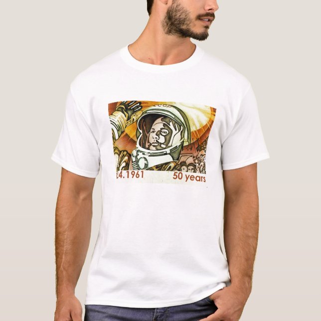 Camiseta Juri Gagarin (Frente)