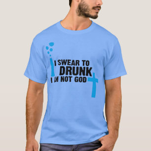 Camiseta Juro a Deus que não sou Deus