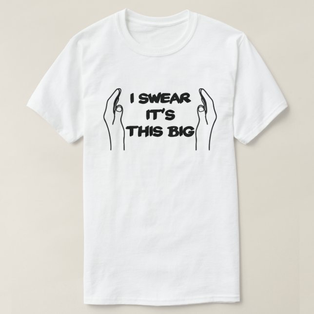 Camiseta Juro que é uma grande masculinidade (Frente do Design)