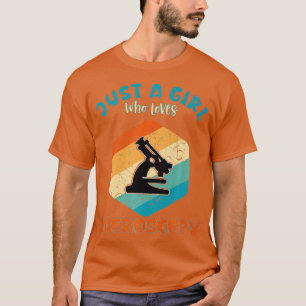 CAMISETA JUS UMA GAROTA QUE AMA MICROSCOPIA