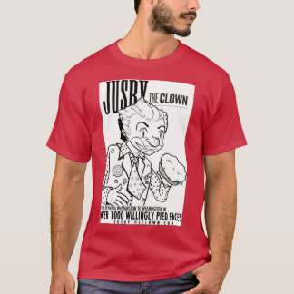 Camiseta Jusby do Palhaço de T-Shirt Básico Escuro
