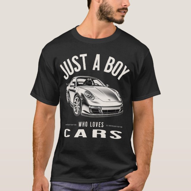 Camiseta Just a Boy Who Loves s SuperSports 2 (Frente)