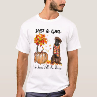 Camiseta Just A Girl Who Loves Fall
