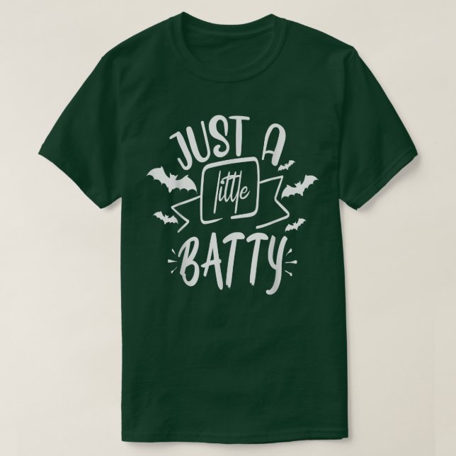 Camiseta Just a little batty  (Frente do Design)
