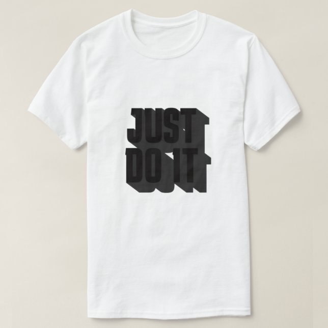 CAMISETA JUST DO IT 3D BOLD TEE (Frente do Design)