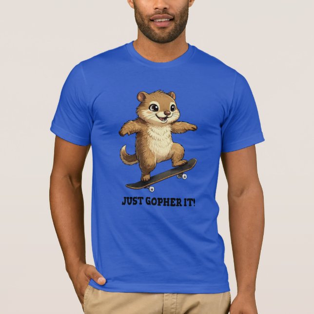 Camiseta Just Gopher It! (Frente)