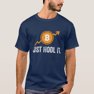 Camiseta JUST HODL IT Logo camiseta masculina