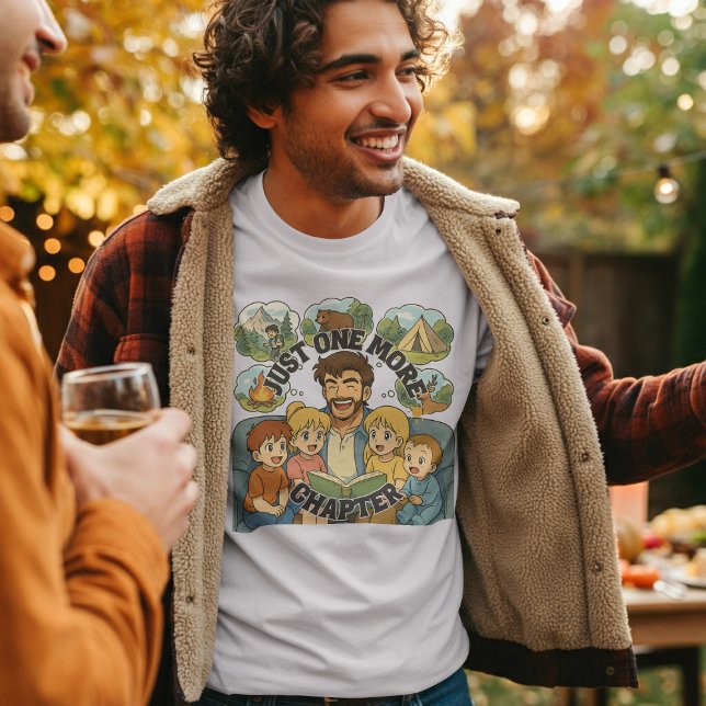 Camiseta Just One More Chapter (Criador carregado)