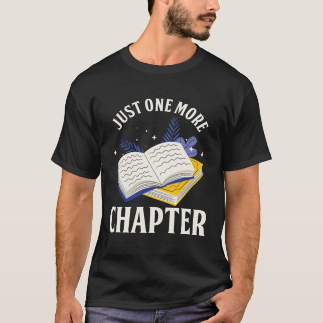 Camiseta Just One More Chapter Books Reading Library Bookwo (Frente)