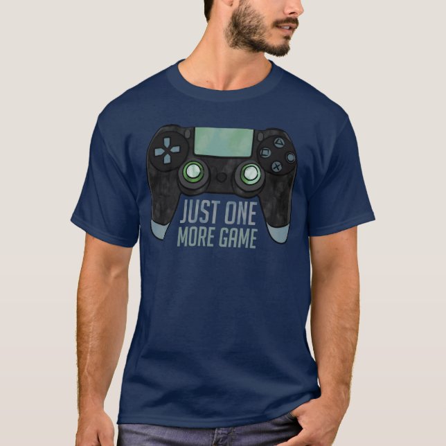 Camiseta Just One More Games funny family (Frente)
