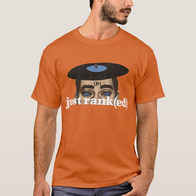 Camiseta Just Ranked Head Logo (Frente)