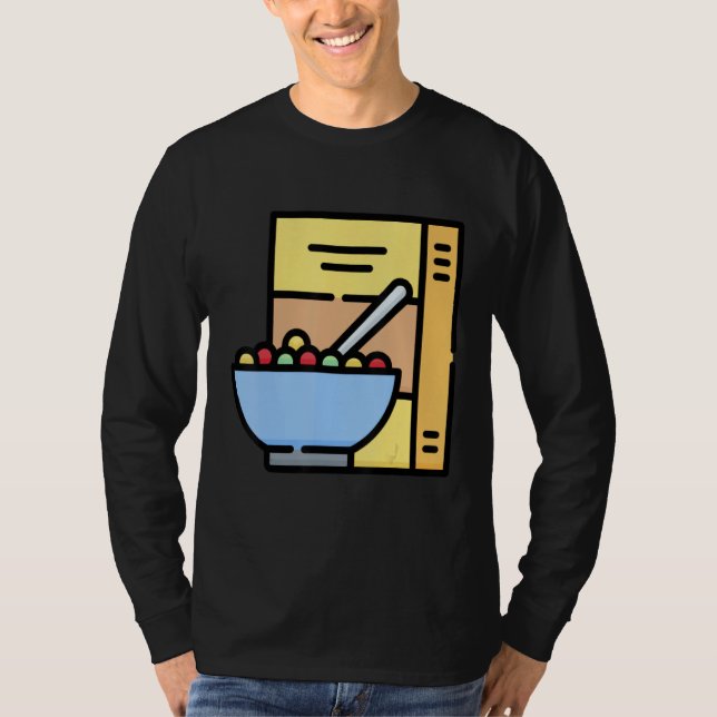 Camiseta Just Really Like Breakfast Cereal OK Cereal 1 (Frente)
