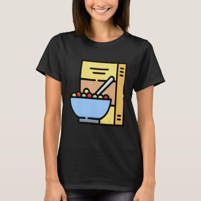 Camiseta Just Really Like Breakfast Cereal OK Cereal 1 (Frente)