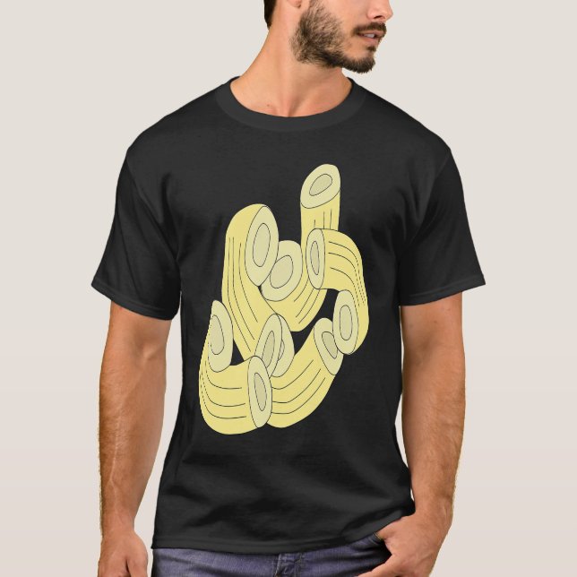 Camiseta Just Really Like Pasta Macaroni Noodle Noodles (Frente)