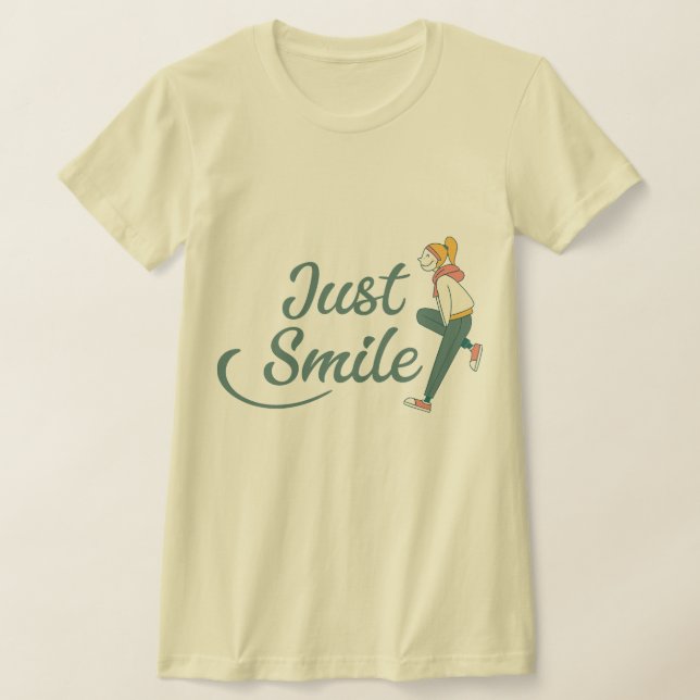 Camiseta Just Smile (Postura )
