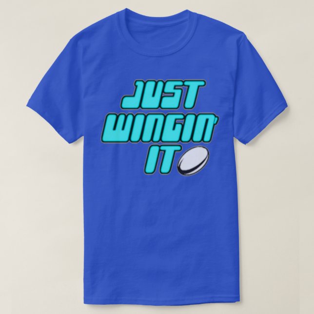 Camiseta Just Wingin It (Frente do Design)