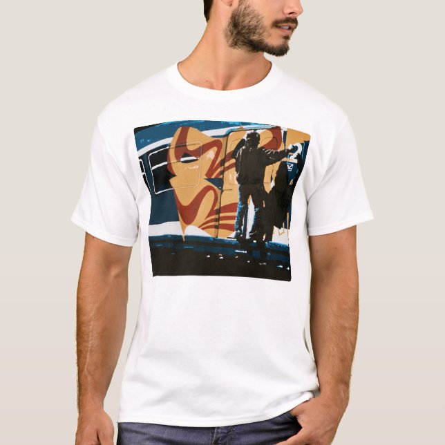 Camiseta Justamente it do (grafiteira Writer at night em (Frente)