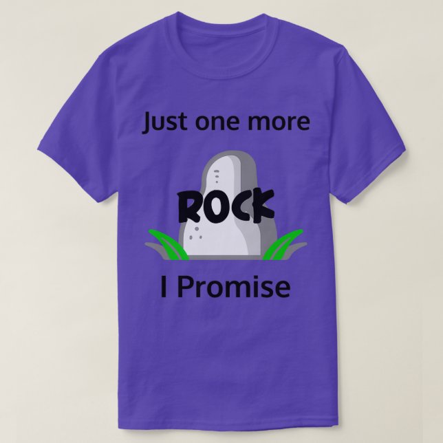 Camiseta Juste un rocher de plus je le promessas classificq (Frente do Design)