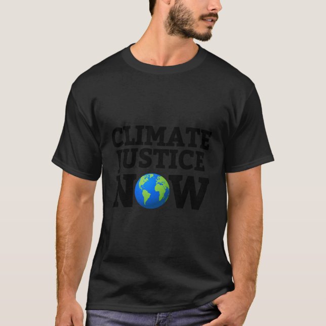 Camiseta Justiça Climática Agora (Frente)